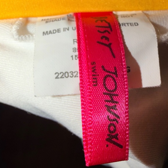 BETSY JOHNSON LARGE brand new Polka Dot Yellow Bikini Set - Picture 6 of 9